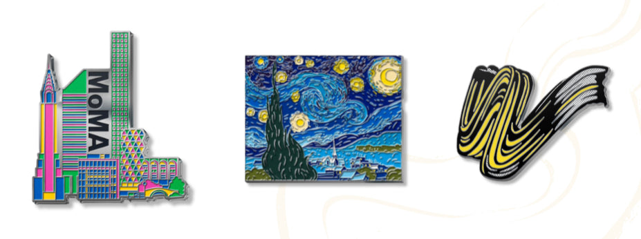 Custom Enamel Pins w/ Backer Cards