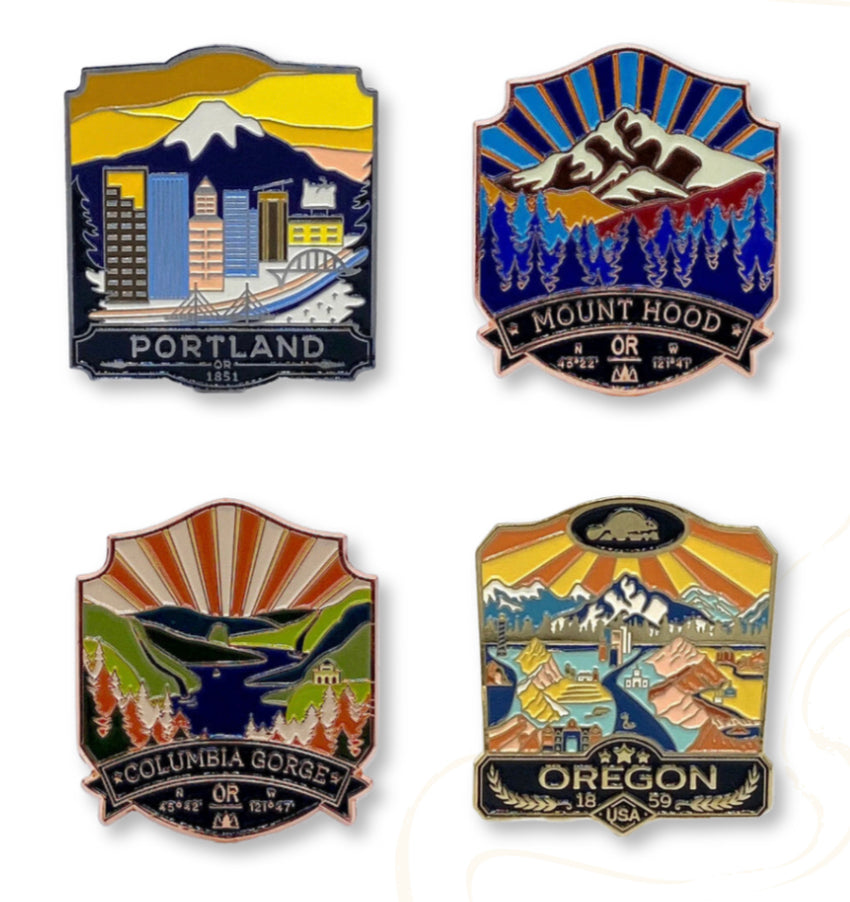 Custom Enamel Magnets