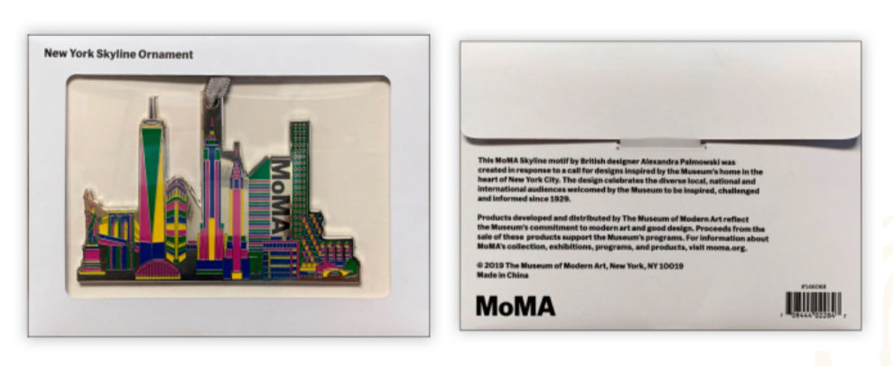 Custom Enamel Ornament w/ Backer Cards