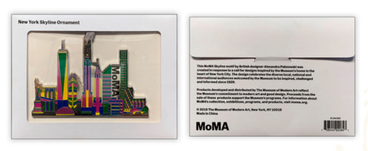 Custom Enamel Ornament w/ Backer Cards