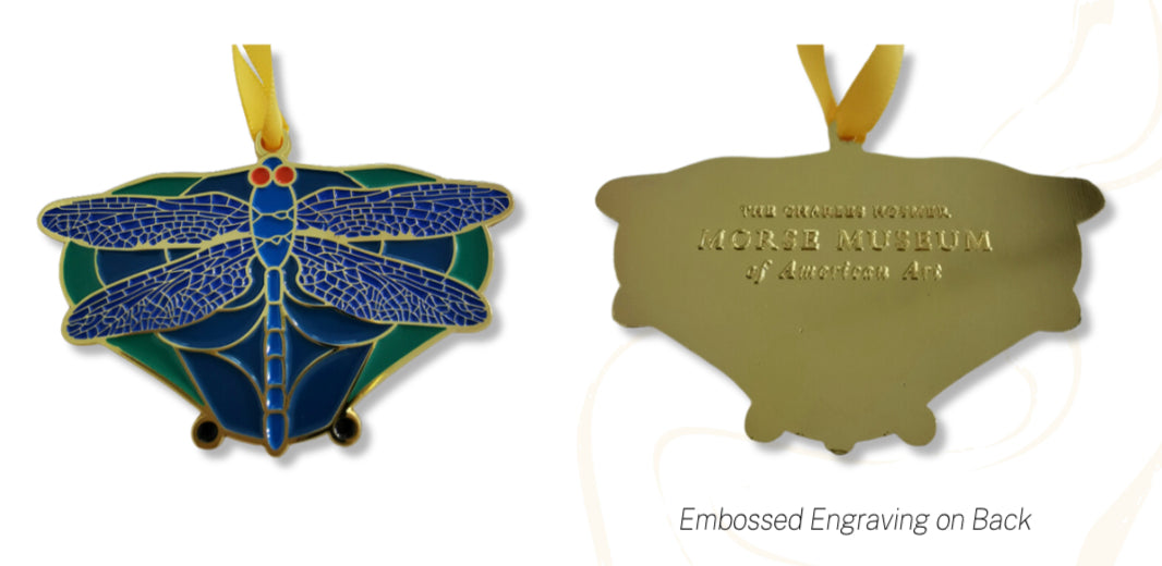 Custom Enamel Ornament w/ Backer Cards