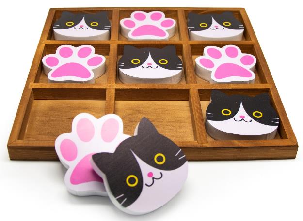 Kitty Cat Tic Tac Toe